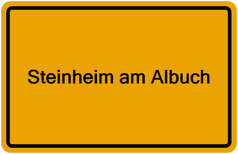 Handelsregisterauszug Steinheim am Albuch